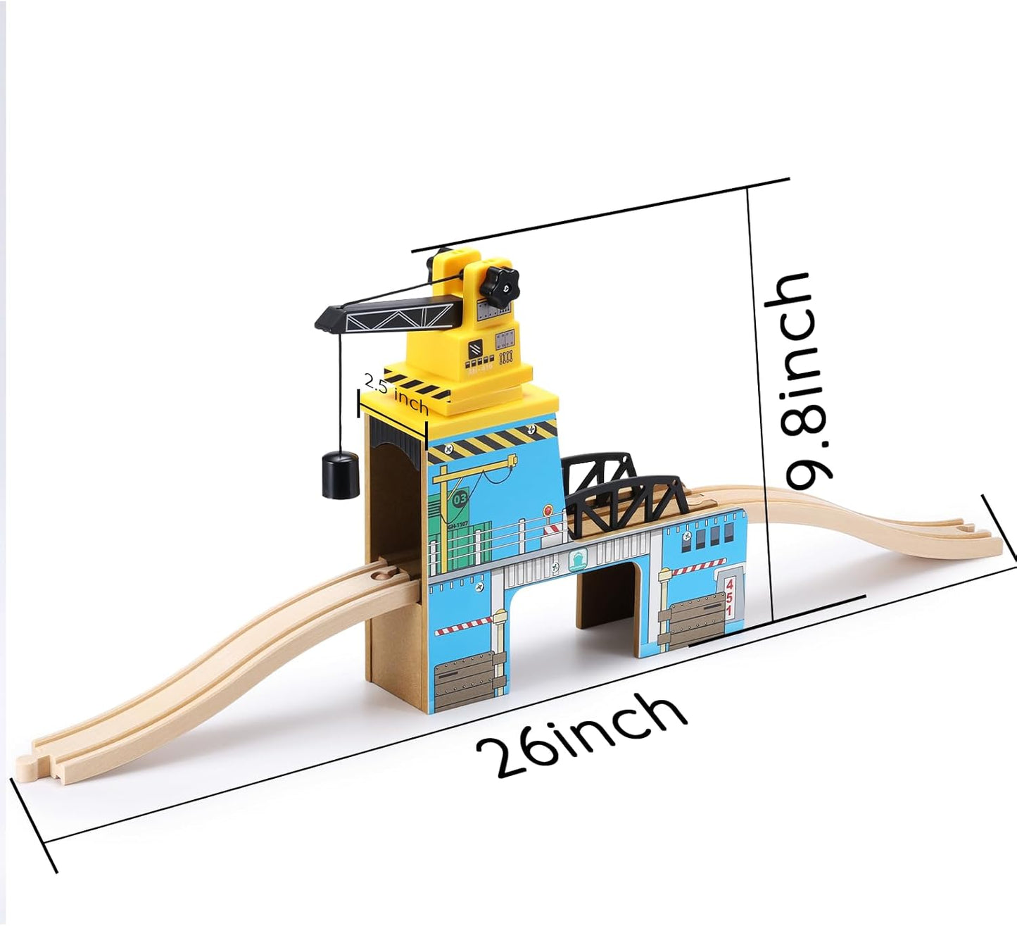 Grúa giratoria marca SainSmart Jr.